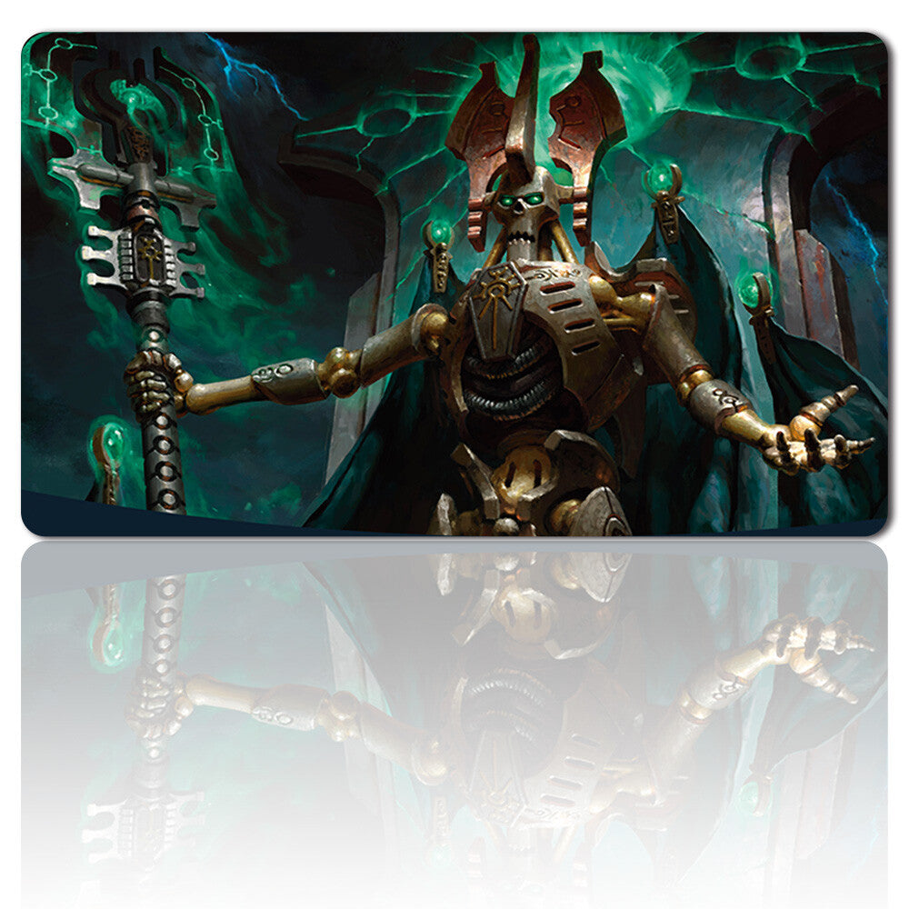 SZAREKH, THE SILENT KING - Board Game MTG Playmat Mousepad Playmat of TCG CCG Stitched Edge