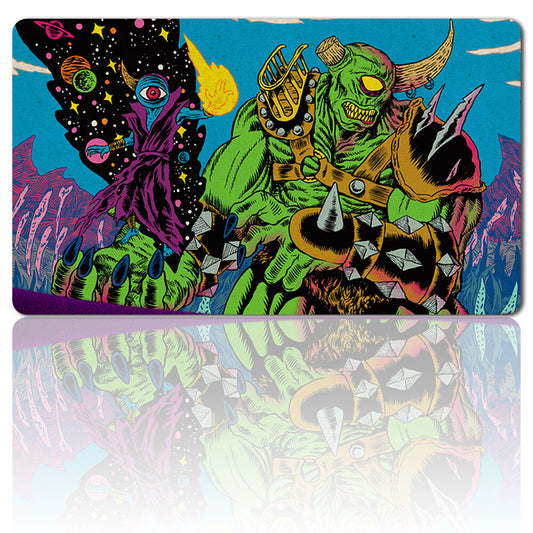 ZNDRSPLT & OKAUN - Board Game MTG Playmat Games Mouse Pad Play Mat of TCG CCG Stitched Edge