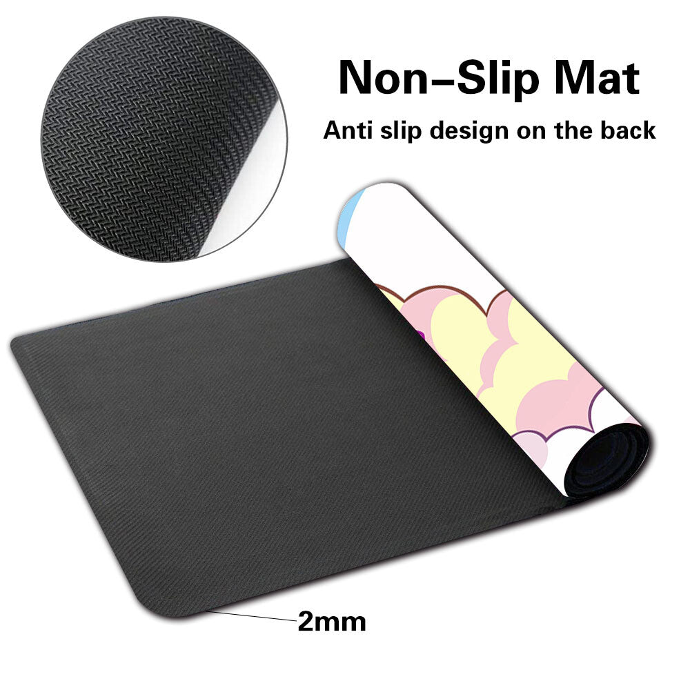 Pocket Monster57 - Board Game Pokemon Mew Playmat Stitched Edge Games Mousepad Play Mat of TCG