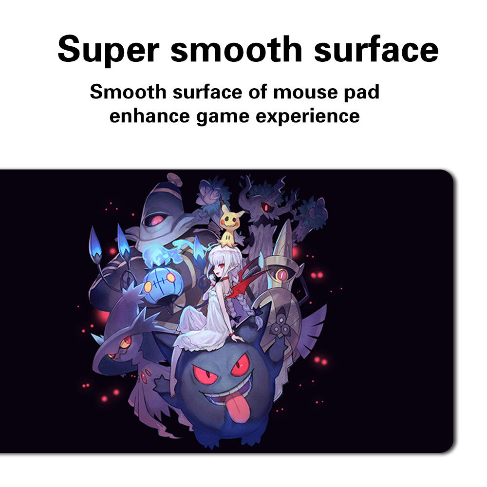 2704816 - Board Game Pokemon Gengar Playmat Stitched Edge Games Mousepad Play Mat of TCG