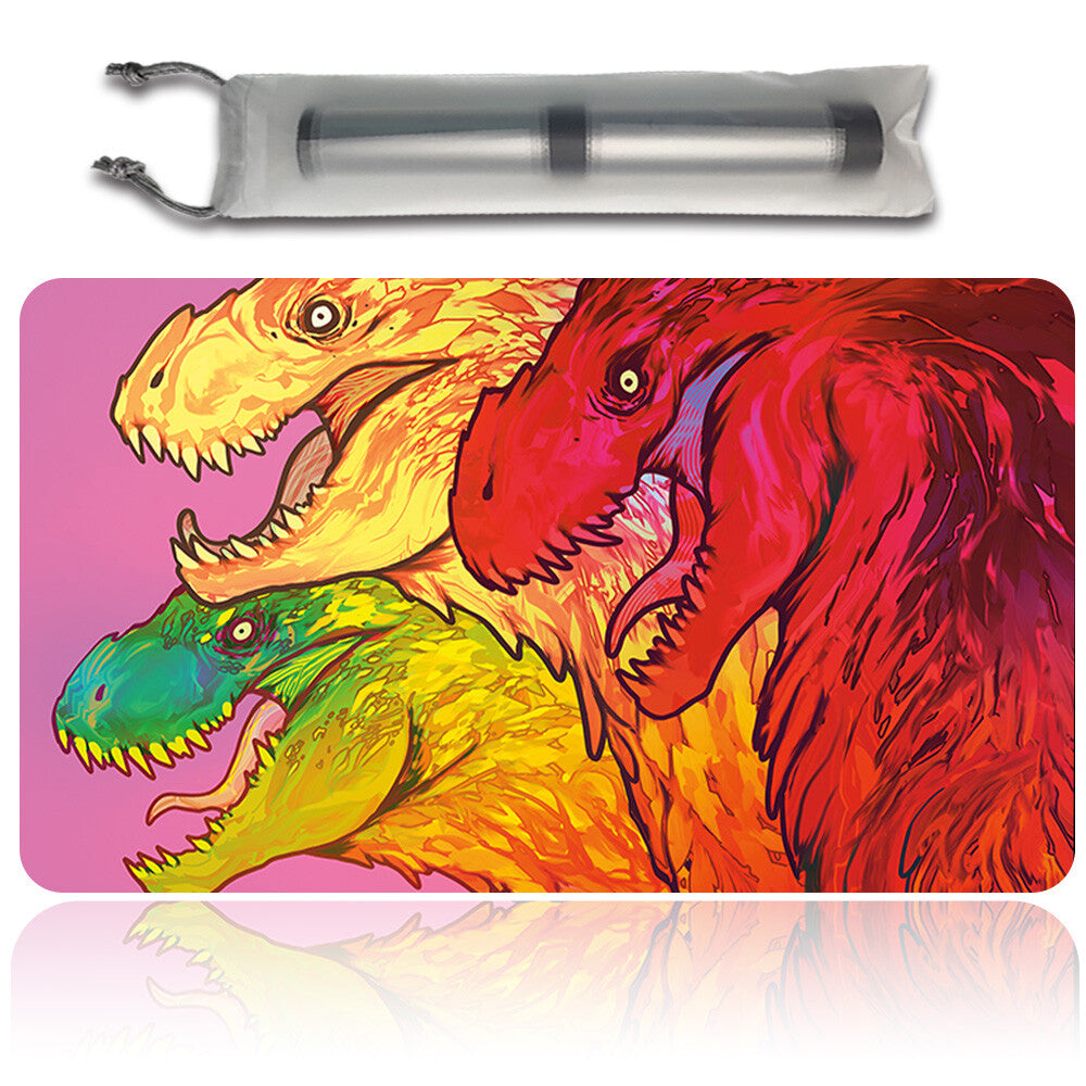 ZACAMA, PRIMAL CALAMITY - Magic The Gathering MTG Playmat TCG CCG MTG Playmat Stitched Edge