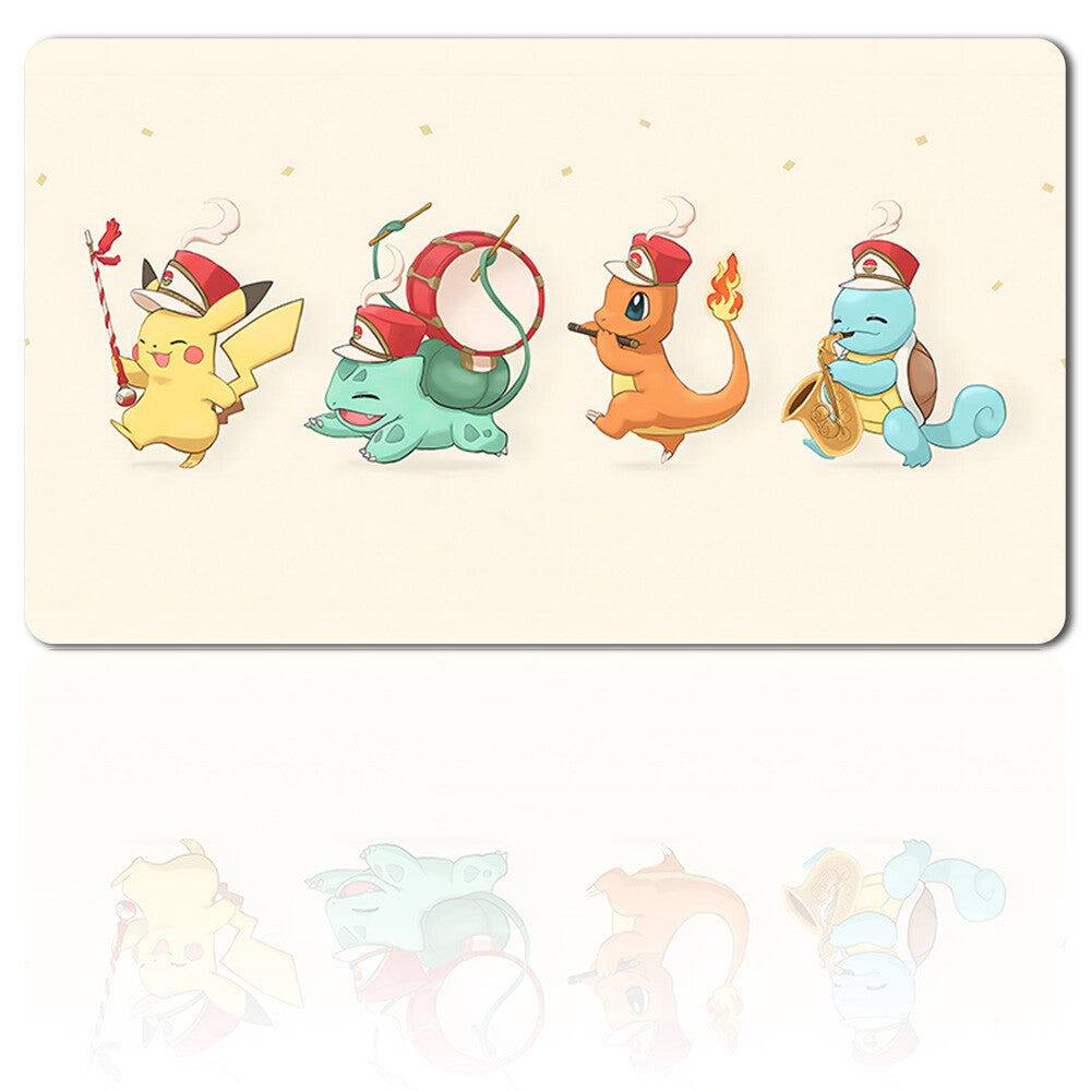 155248 - Board Game Pokemon Playmat Stitched Edge Games Mousepad Play Mat of TCG