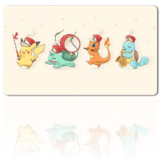 155248 - Board Game Pokemon Playmat Stitched Edge Games Mousepad Play Mat of TCG