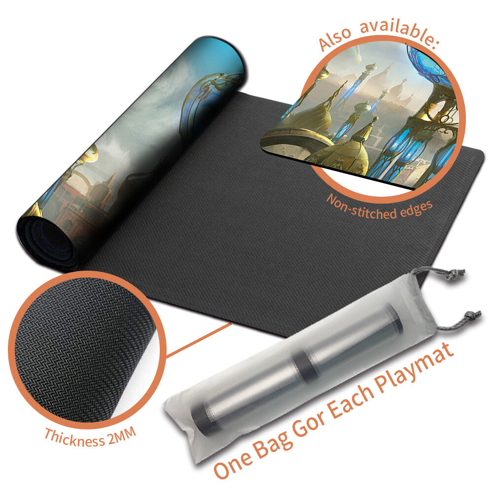 AETHERFLUX RESERVOIR - Board Game MTG Playmat Mousepad Playmat of TCG CCG Stitched Edge