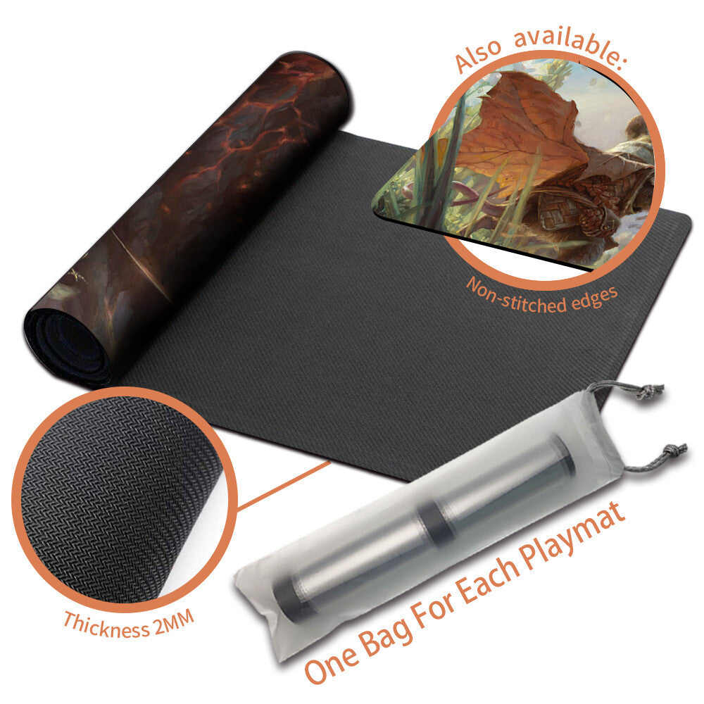 REPEL CALAMITY - Magic The Gathering MTG Playmat TCG CCG MTG Playmat Stitched Edge