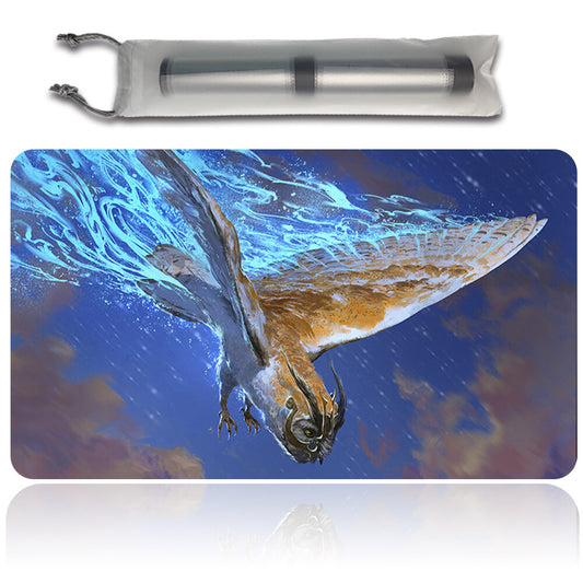 Strix Serenade - Magic The Gathering MTG Playmat TCG CCG MTG Playmat Stitched Edge