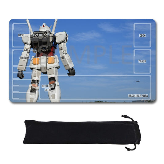 GCG Playmat Suitable for Gundam, includes Storage Bag, 24 x 14 inches (83854)