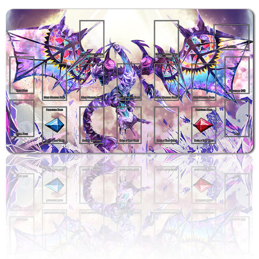 3930060 - Board Game YuGiOh Playmat Stitched Edge Blue-Eyes Ultimate Dragon Playmat Stitched Edge of TCG
