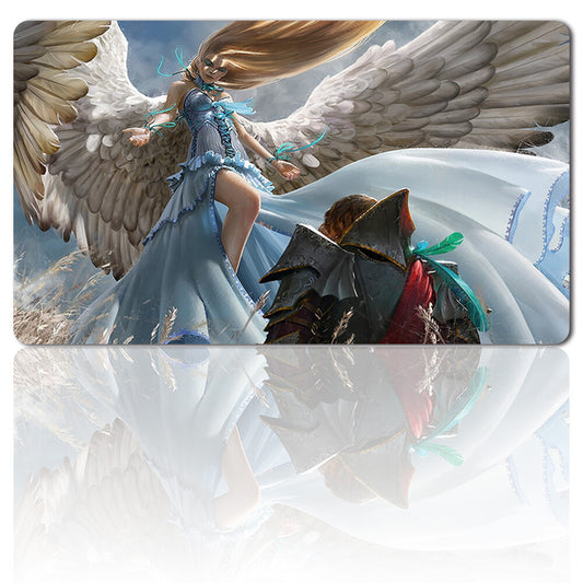 Restoration Angel - Board Game MTG Playmat Games Mousepad Play Mat of TCG Stitched Edge