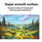 The Fertile Lands of Saulvinia - Board Game MTG Playmat Mouse Mat of TCG CCG Stitched Edge