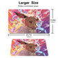 1303584 - Board Game Pokemon Eevee Playmat Stitched Edge Games Mousepad Play Mat of TCG