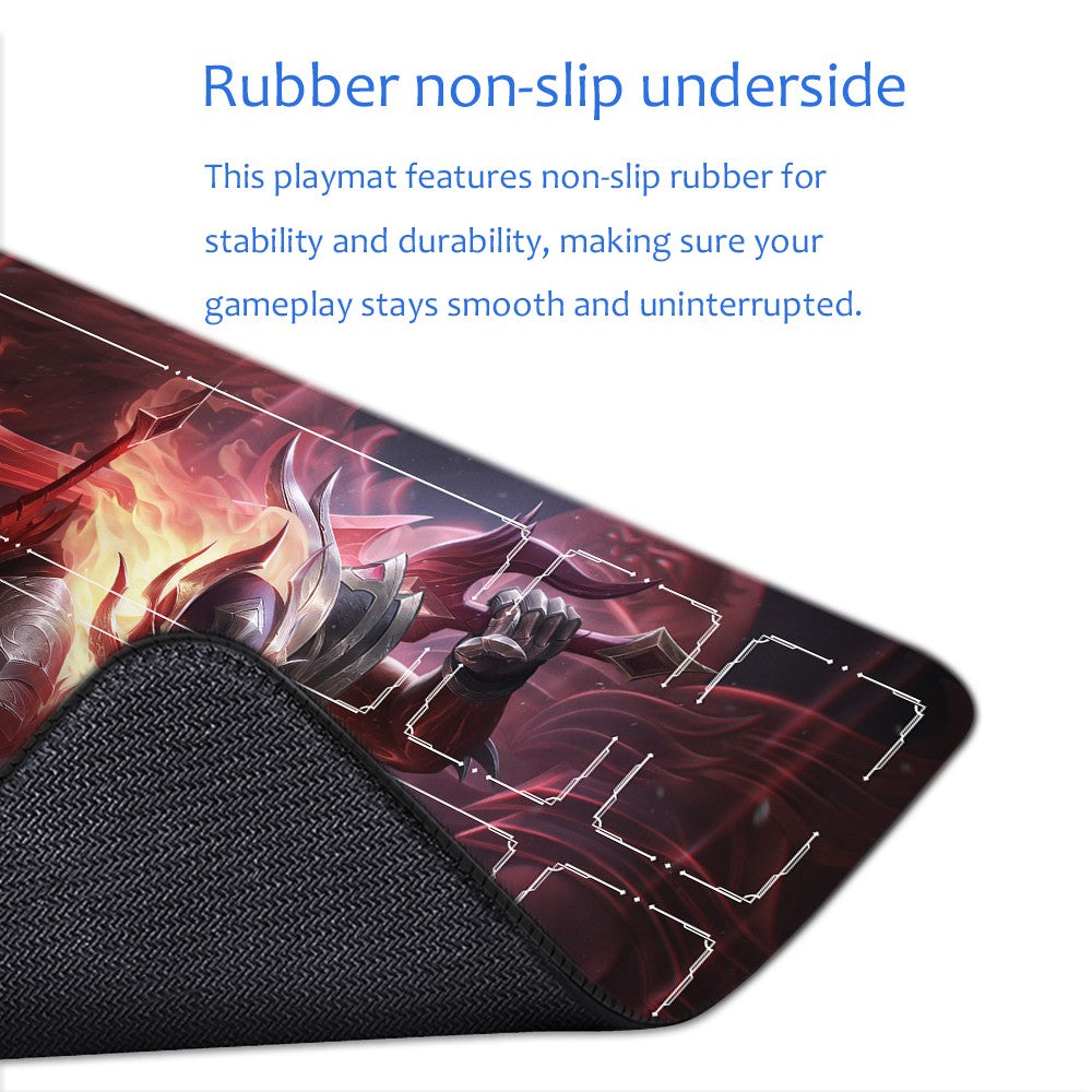 Pyke - League Of Legends Riftbound Playmat 24x14 in + Free Storage Bag