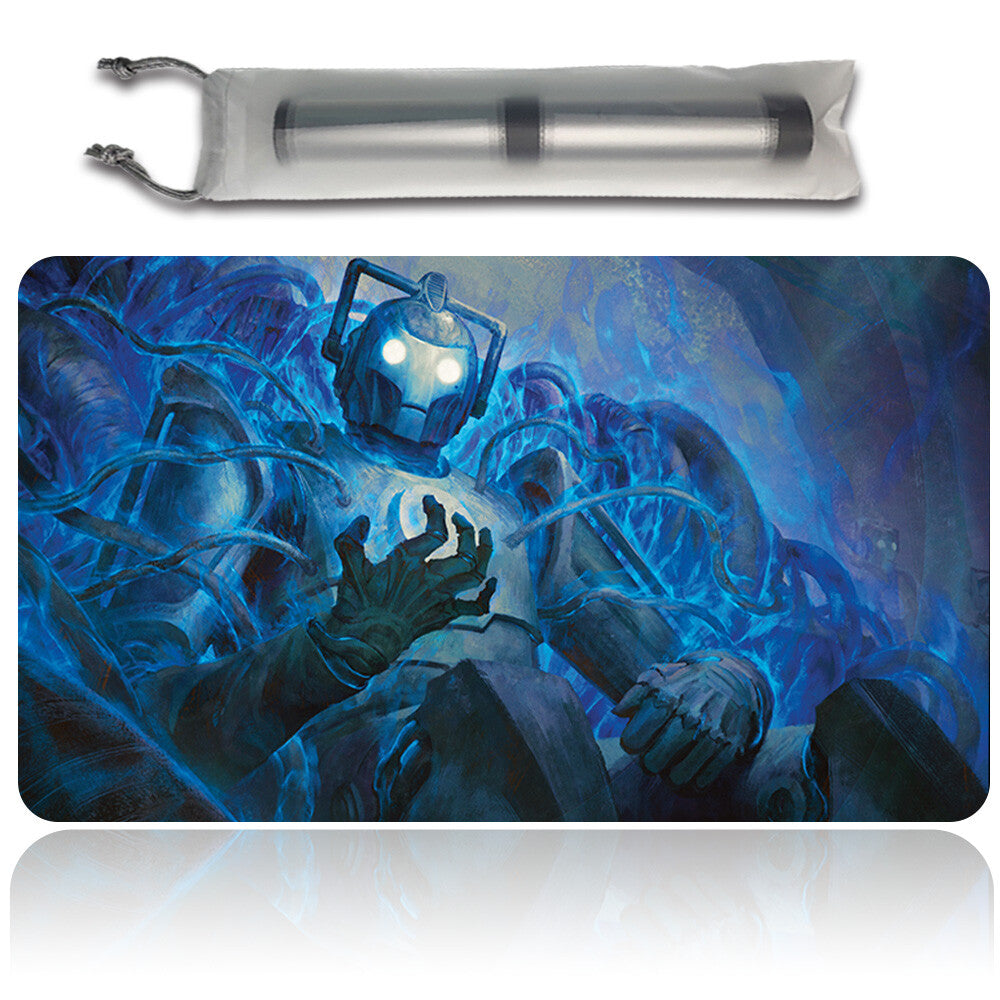 THE CYBER-CONTROLLER - Magic The Gathering MTG Playmat TCG CCG MTG Playmat Stitched Edge