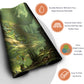 Three Tree City - Magic The Gathering MTG Playmat TCG CCG MTG Playmat Stitched Edge