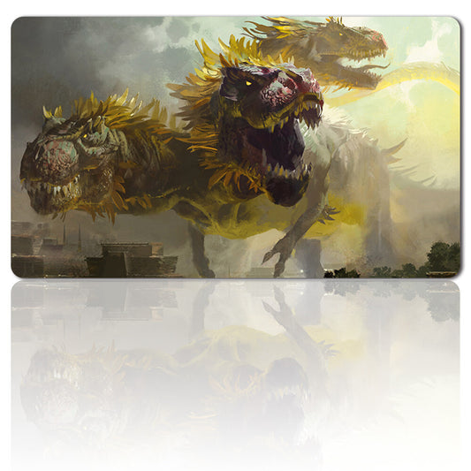 Zacama, Primal Calamity - Board Game MTG Playmat Games Mousepad Play Mat of TCG Stitched Edge