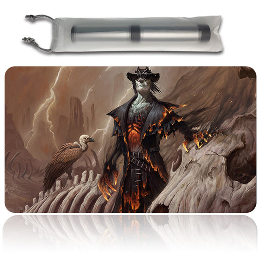 BONEYARD DESECRATOR - Magic The Gathering MTG Playmat TCG CCG MTG Playmat Stitched Edge