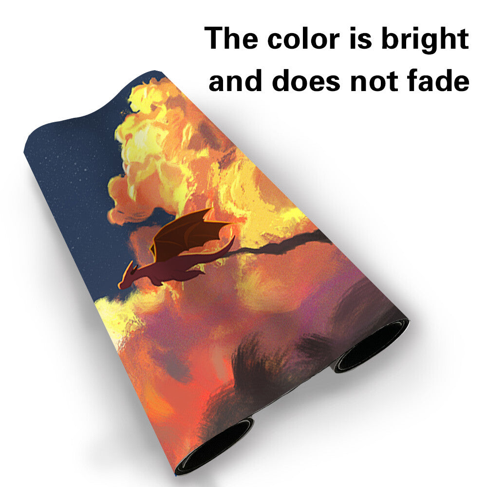 1225448 - Board Game Pokemon Charizard Playmat Stitched Edge Games Mousepad Play Mat of TCG