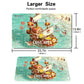 1330380 - Board Game One Piece Playmat Stitched Edge with Zone Games Mousepad Play Mat of TCG