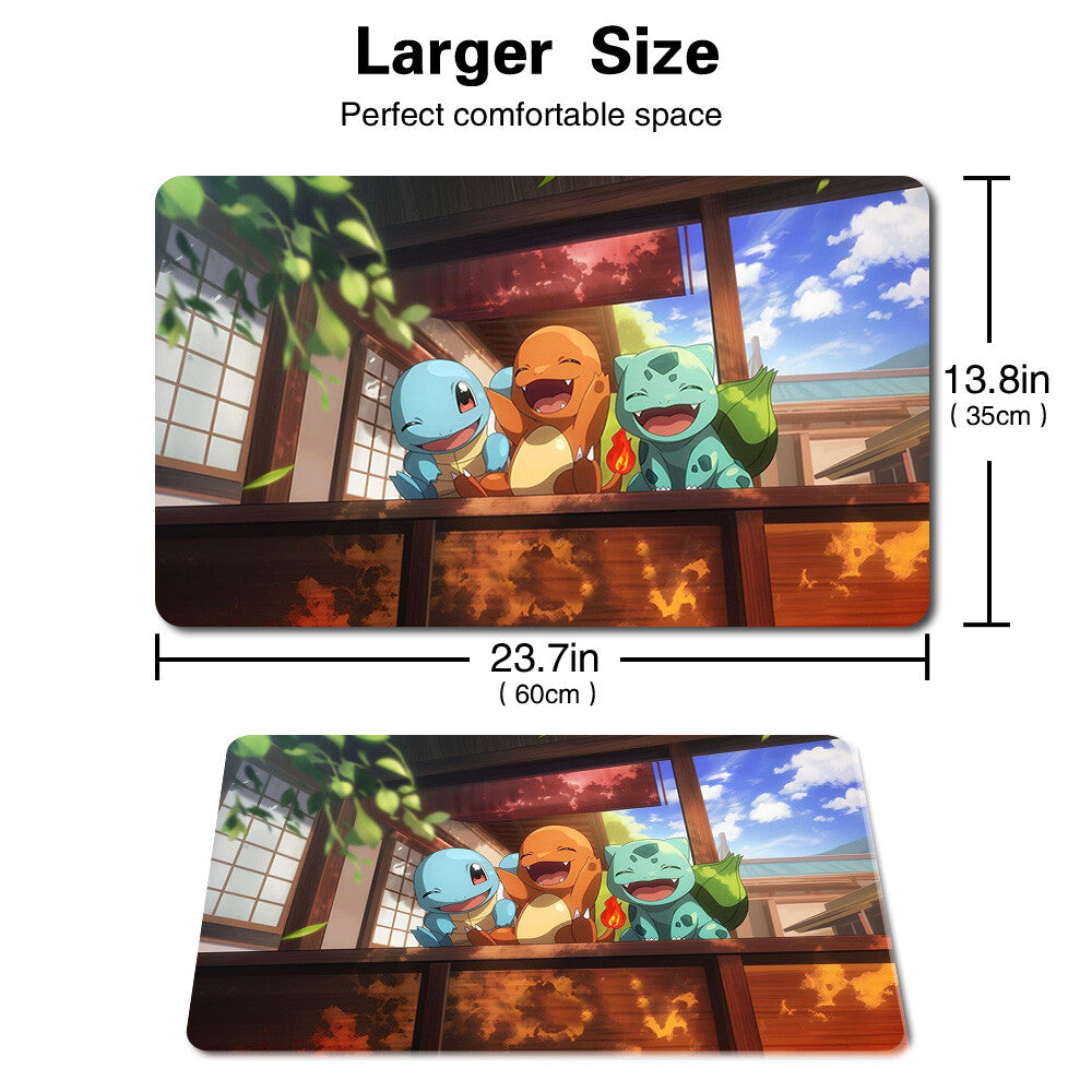 624961 - Board Game Pokemon Playmat Stitched Edge Games Mousepad Play Mat of TCG