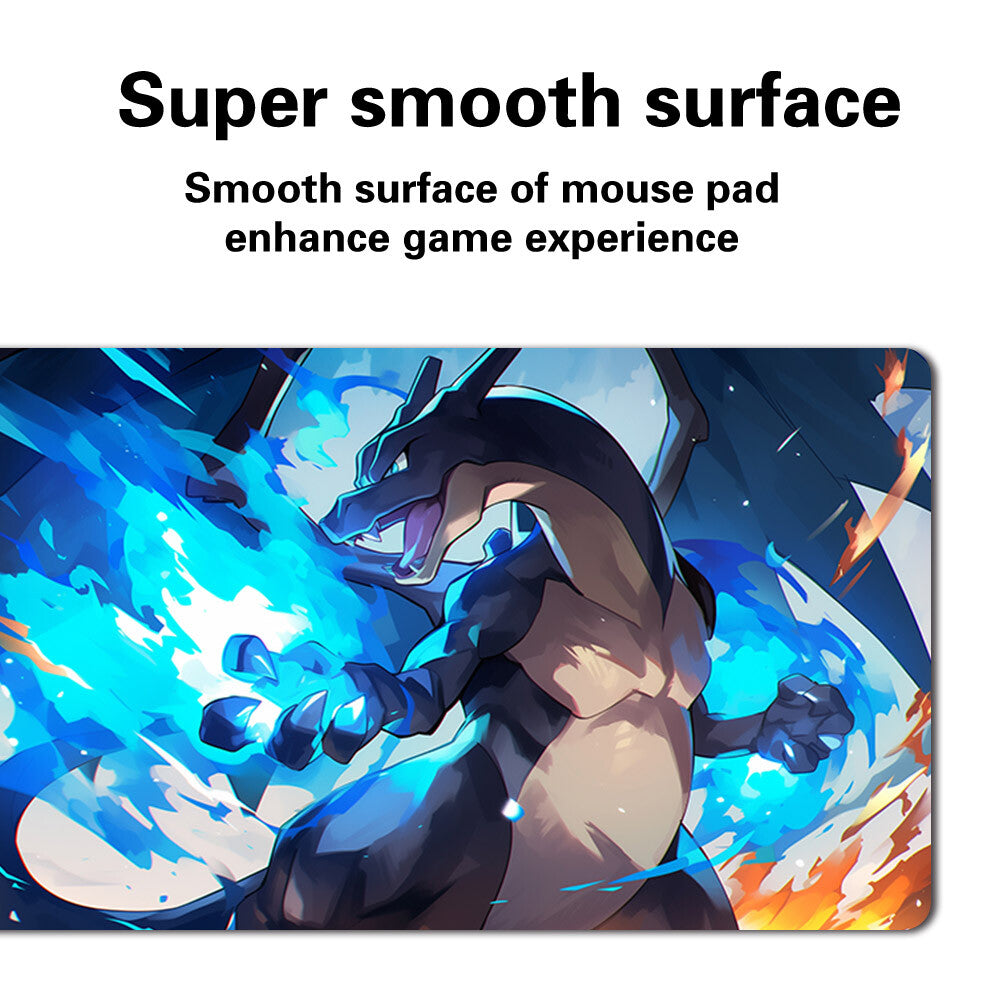 1365291 - Board Game Pokemon Charizard Playmat Stitched Edge Games Mousepad Play Mat of TCG