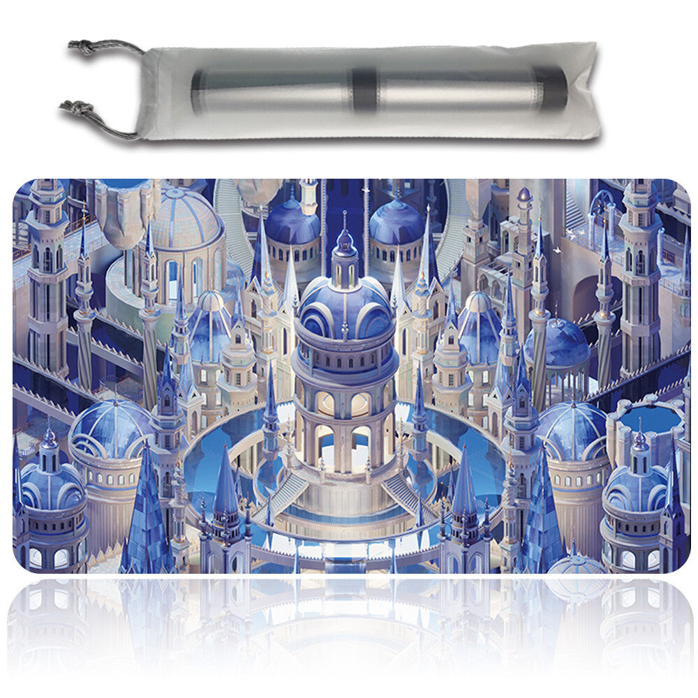 ISLAND - Magic The Gathering MTG Playmat TCG CCG MTG Playmat Stitched Edge