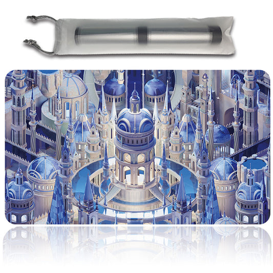 ISLAND - Magic The Gathering MTG Playmat TCG CCG MTG Playmat Stitched Edge