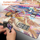 Board Game Digimon Playmat With Card Zones Mousepad Playmat of TCG CCG Stitched Edge