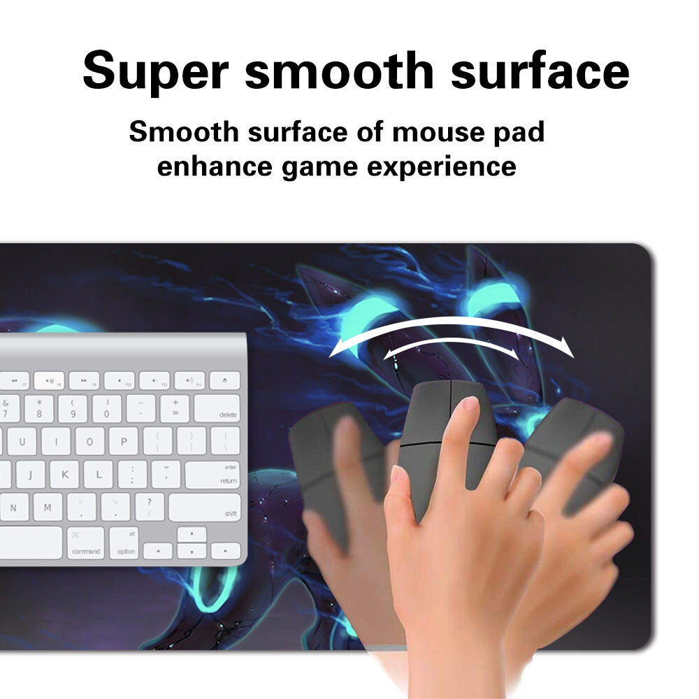 Pokemon648583 -Board Game Pokemon Umbreon Playmat Stitched Edge Games Mousepad Play Mat of TCG