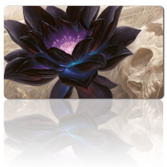 Black-Lotus - Board Game MTG Playmat Games Mousepad Play Mat of TCG Stitched Edge