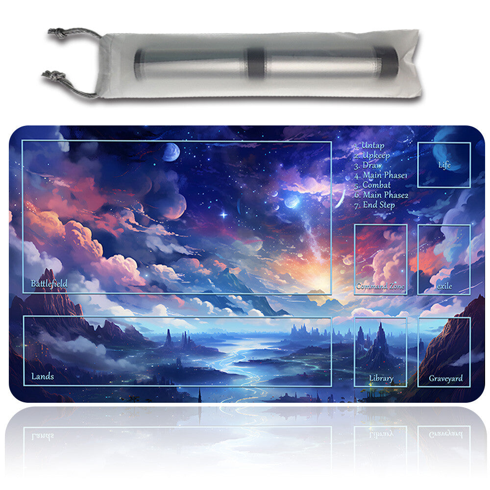 DKT (68) - Magic The Gathering MTG Playmat TCG CCG MTG Playmat Stitched Edge