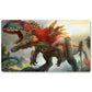 Gishath, Sun'S Avatar - Magic The Gathering Playmat TCG CCG MTG Playmat Stitched Edge