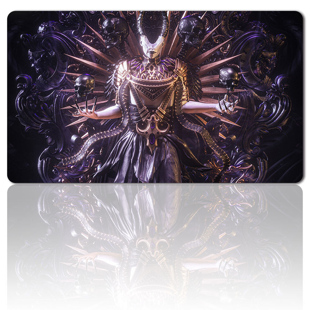 ASHIOK - Board Game MTG Playmat Games Mousepad Play Mat of TCG Stitched Edge