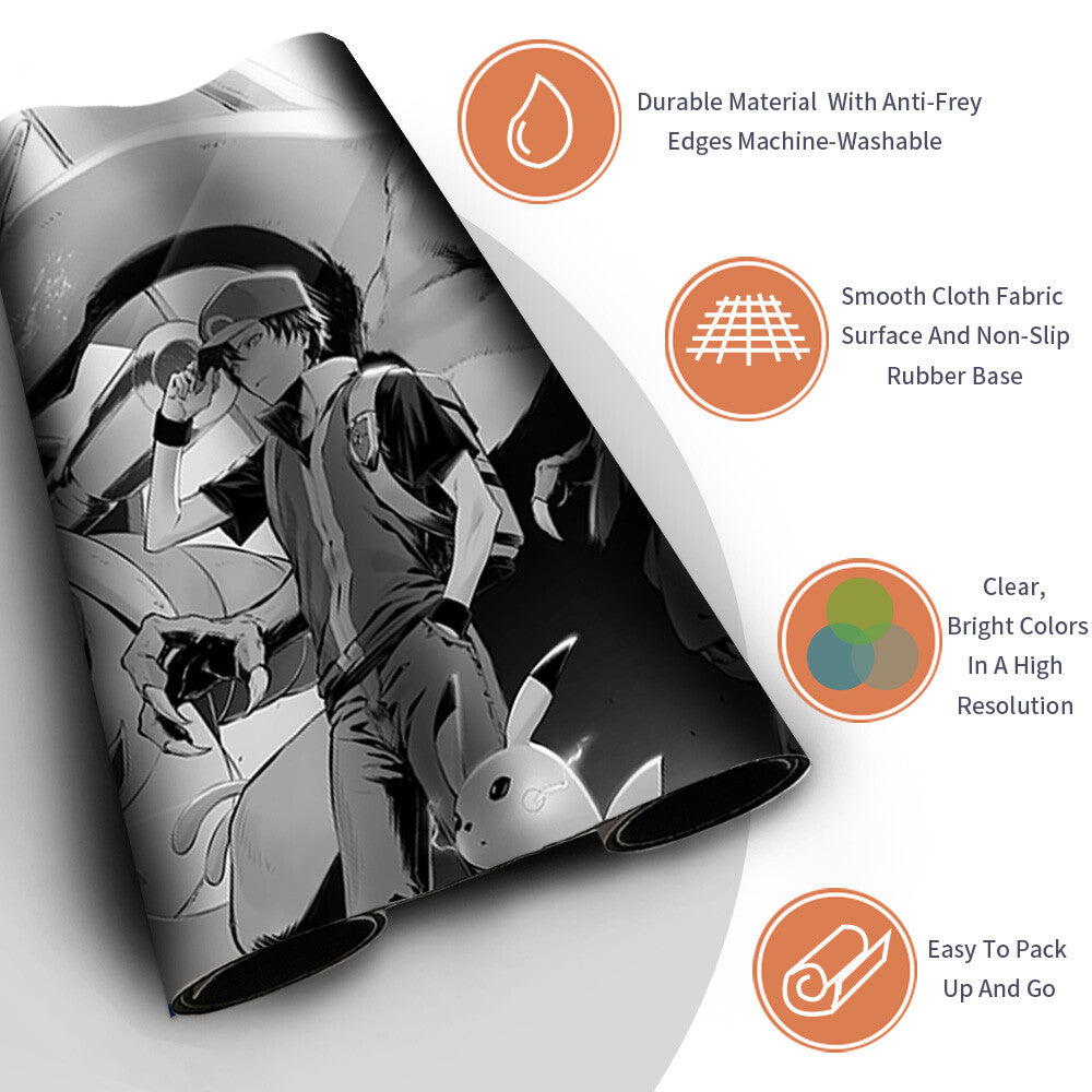 New Pokemon Charizard Playmat Stitched Edge with Free Bag | Pokemon TCG Playmat Stitched Edge | 1207213