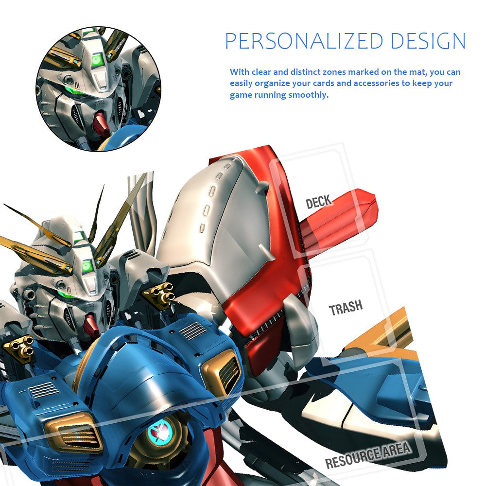 GCG Playmat Suitable for Gundam, includes Storage Bag, 24 x 14 inches (27281)