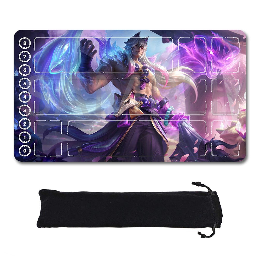 Sett - League Of Legends Riftbound Playmat 24x14 in + Free Storage Bag