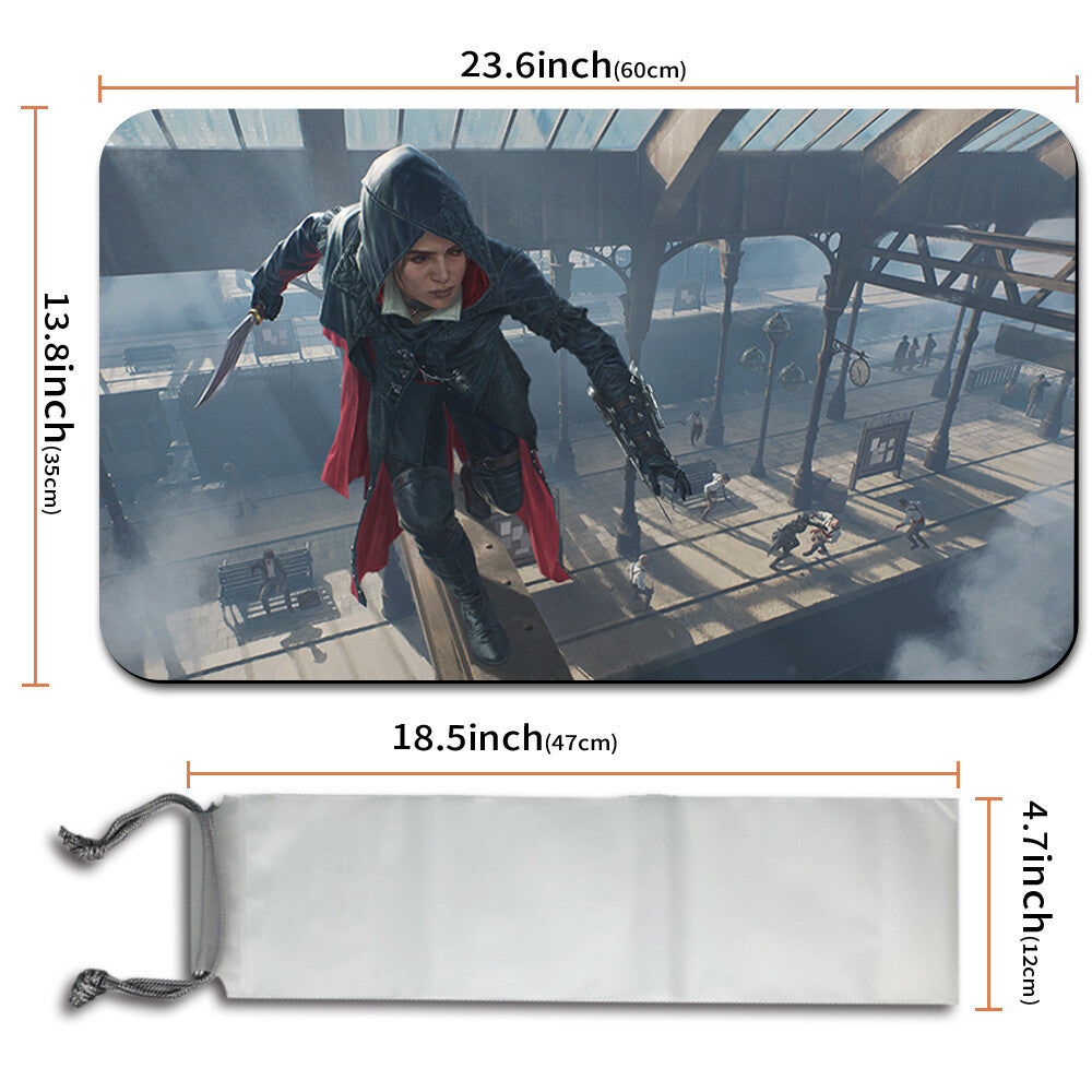EVIE FRYE - Magic The Gathering MTG Playmat TCG CCG MTG Playmat Stitched Edge