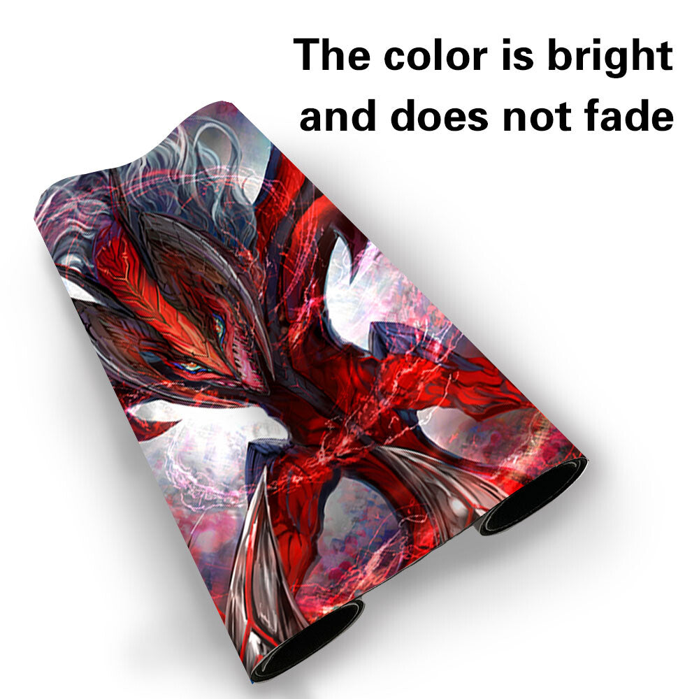 173233 - Board Game Pokemon Yveltal Playmat Stitched Edge Games Mousepad Play Mat of TCG