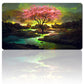 Pink-Tree - Board Game MTG Playmat Games Mousepad Play Mat of TCG Stitched Edge