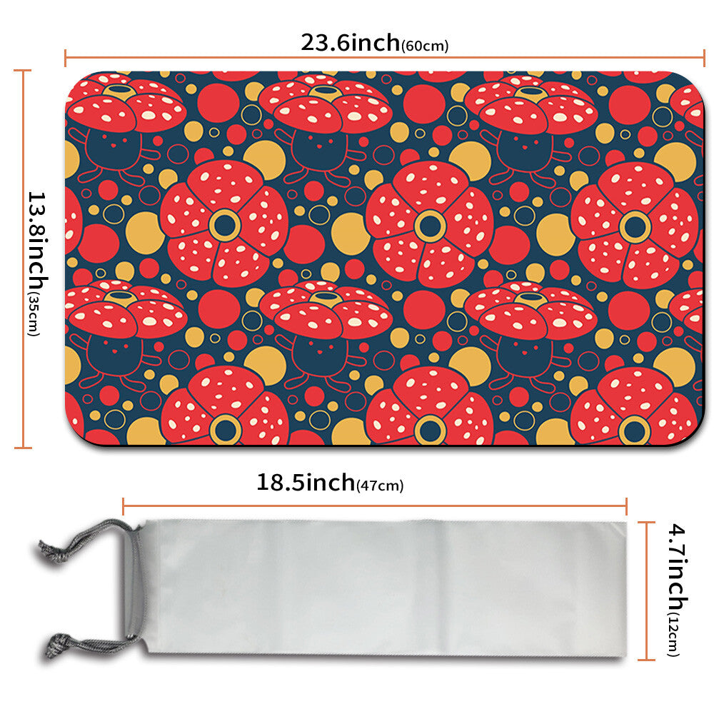 New Pokemon Vileplume Playmat Stitched Edge with Free Bag | Pokemon TCG Playmat Stitched Edge | 1295229