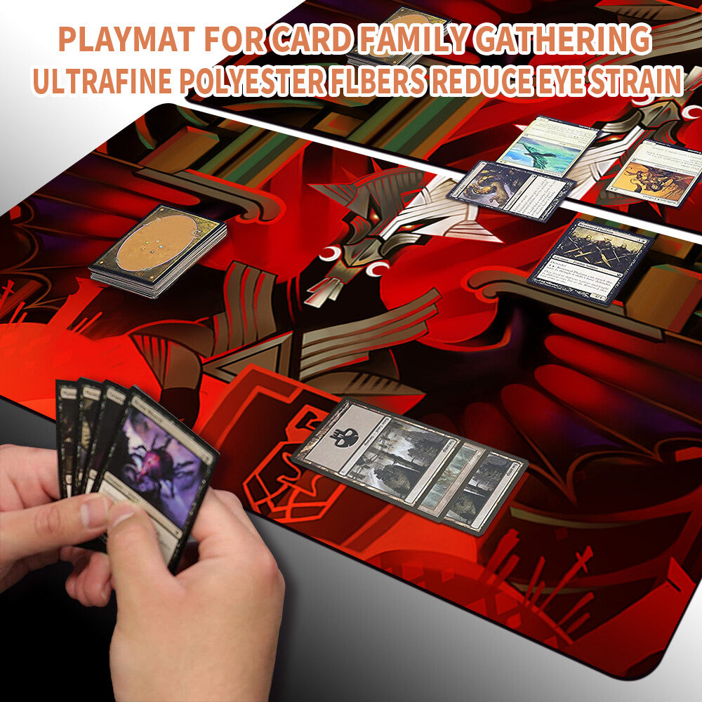 RIVETEERS - Board Game MTG Playmat Mouse Pad Playmat of MTG TCG CCG Stitched Edge