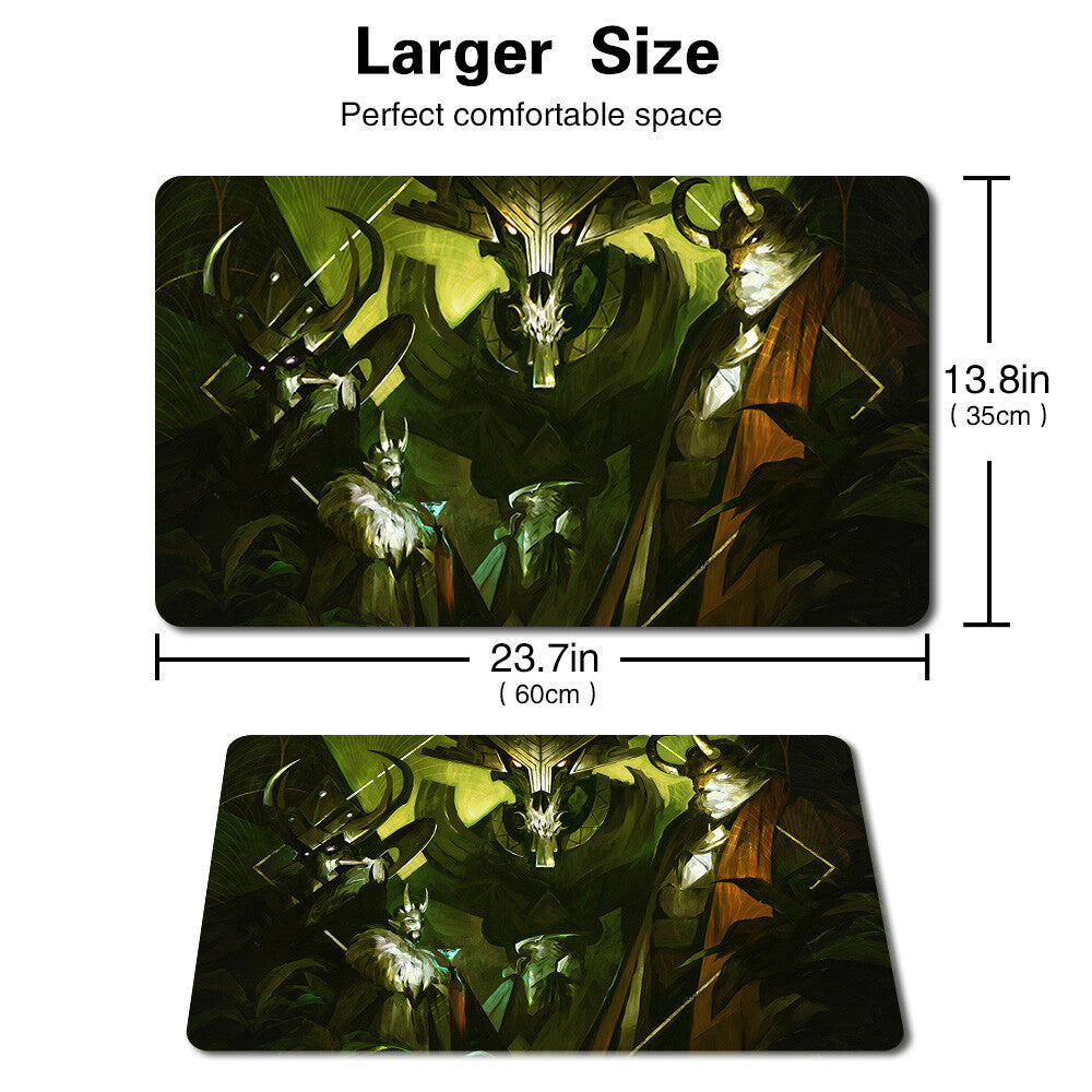 Meeting of the Five - Board Game MTG Playmat Games Mousepad Play Mat of TCG CCG Stitched Edge