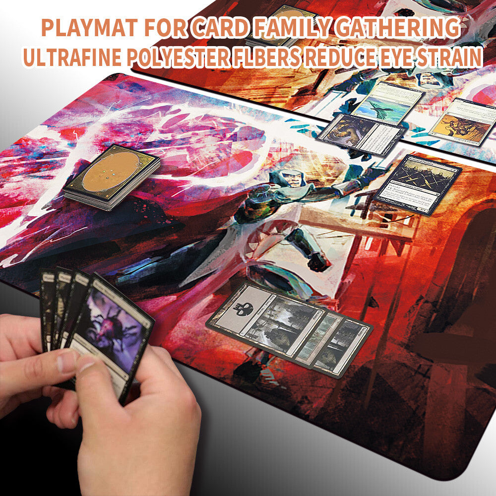 LIGHTNING HELIX - Magic The Gathering MTG Playmat TCG CCG MTG Playmat Stitched Edge