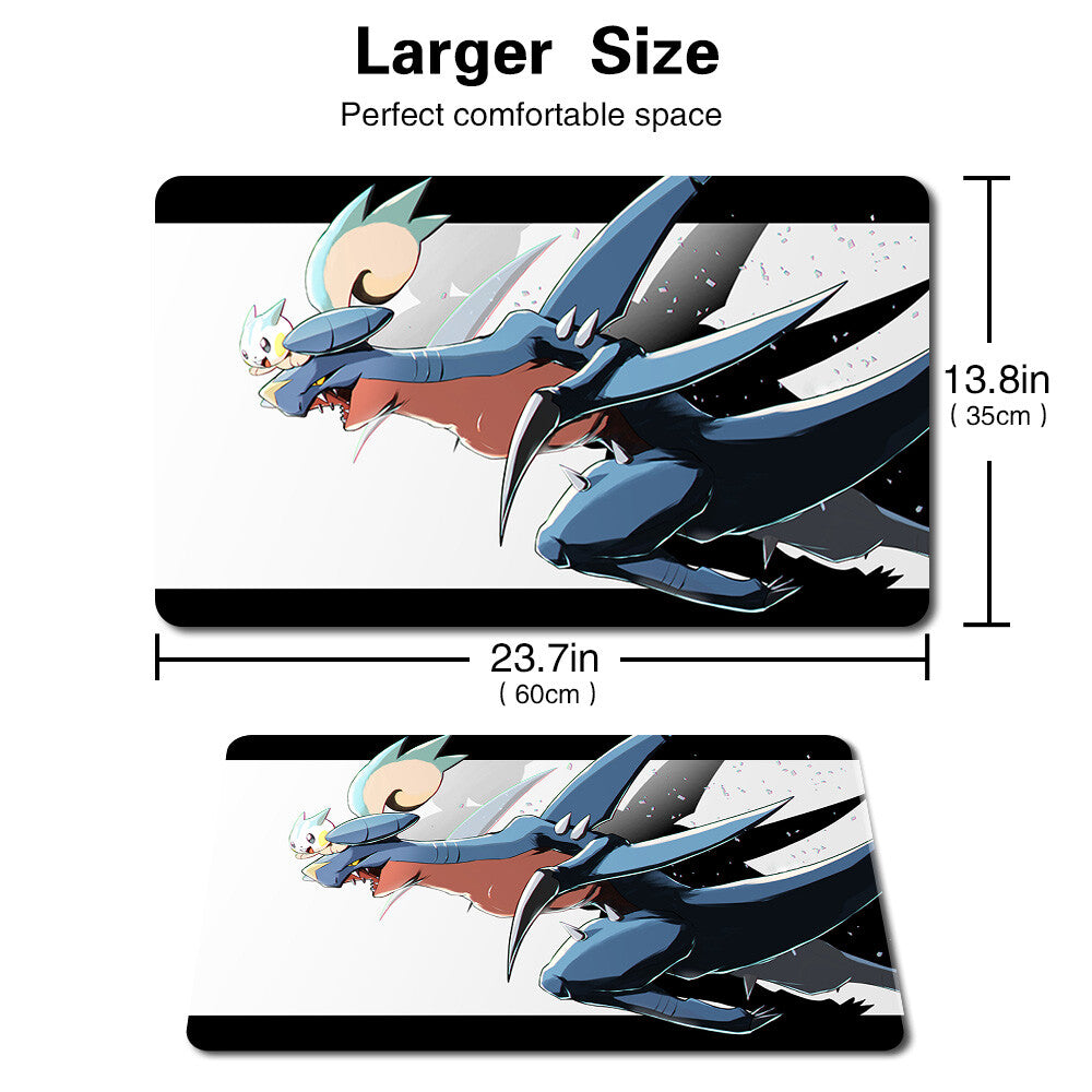 537045 - Board Game Pokemon Garchomp Playmat Stitched Edge Games Mousepad Play Mat of TCG