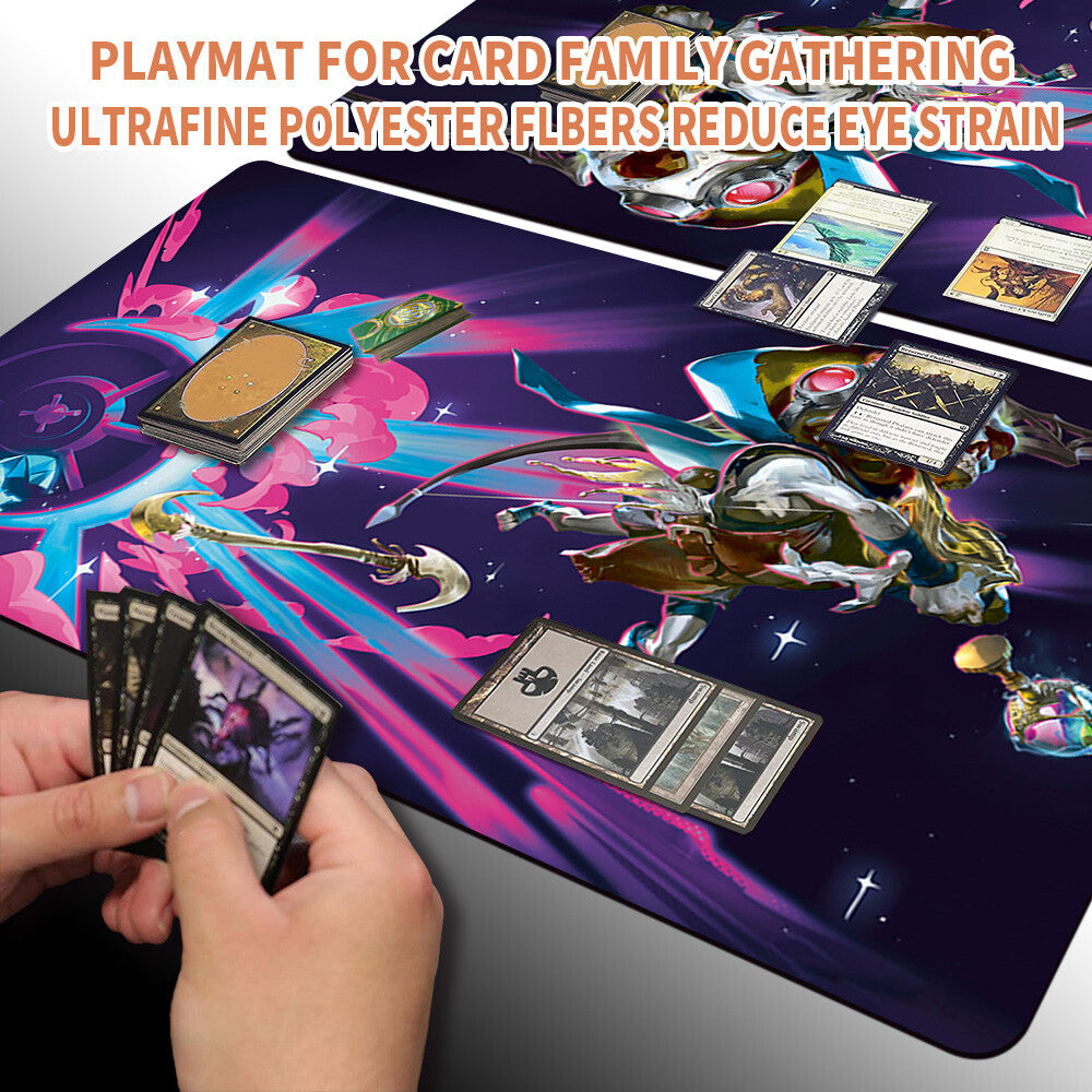 BUNDLE KEY ART - Magic The Gathering MTG Playmat TCG CCG MTG Playmat Stitched Edge