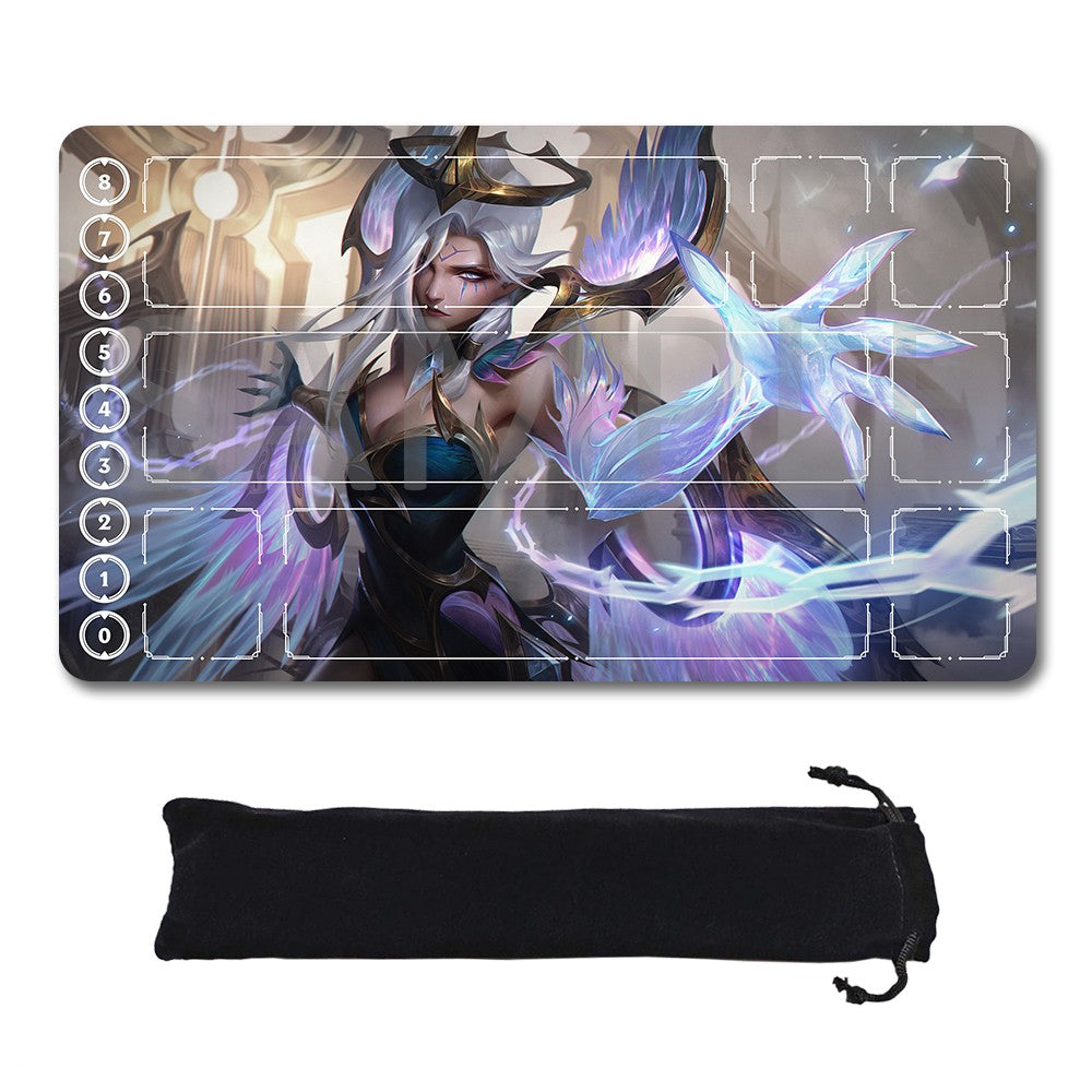 Morgana - League Of Legends Riftbound Playmat 24x14 in + Free Storage Bag