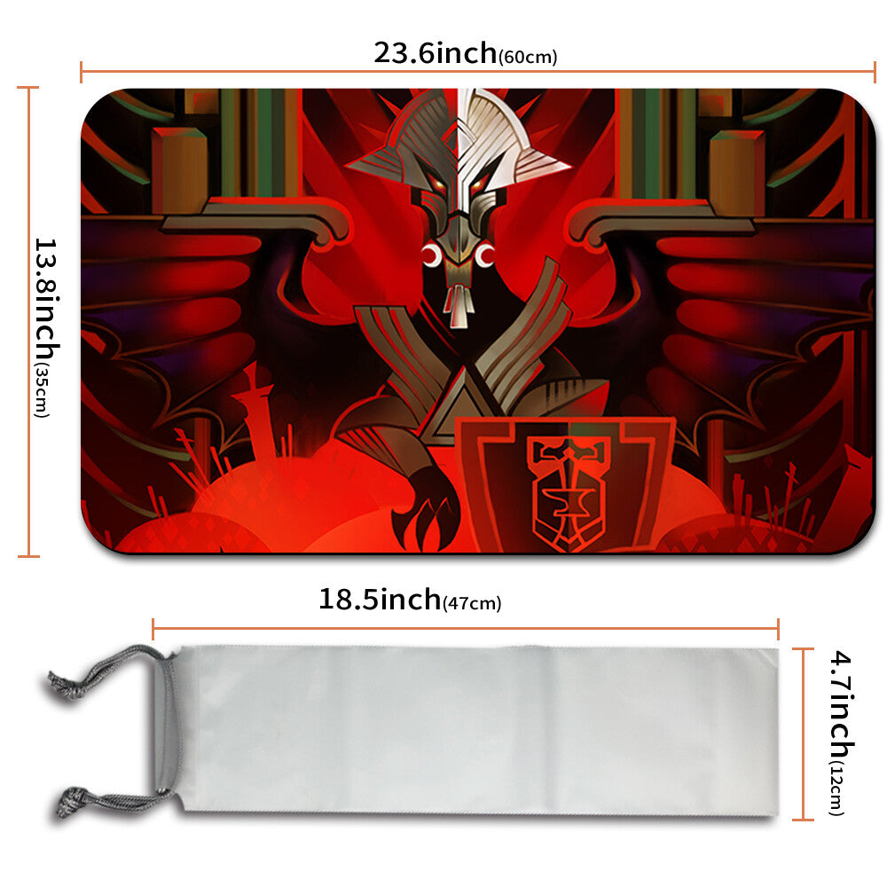 RIVETEERS - Board Game MTG Playmat Mouse Pad Playmat of MTG TCG CCG Stitched Edge