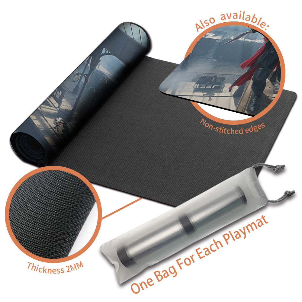 EVIE FRYE - Magic The Gathering MTG Playmat TCG CCG MTG Playmat Stitched Edge