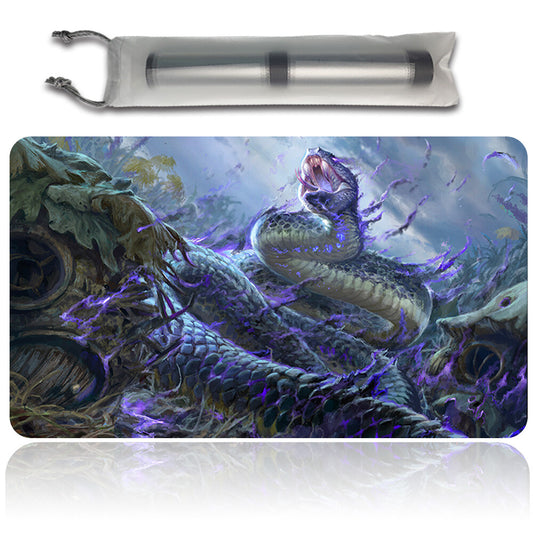 Rottenmouth Viper - Magic The Gathering MTG Playmat TCG CCG MTG Playmat Stitched Edge