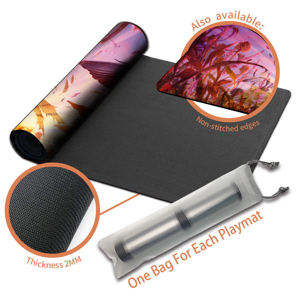 SHRIKE FORCE - Magic The Gathering MTG Playmat TCG CCG MTG Playmat Stitched Edge