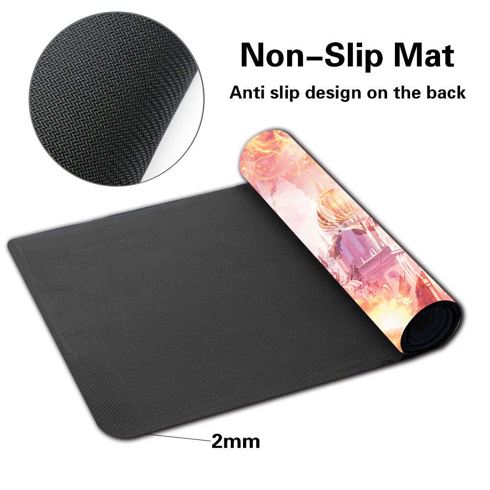 Chandra, Torch of Defiance-Board Game MTG Playmat Games Mousepad Play Mat of TCG Stitched Edge